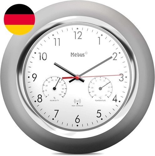 Mebus funk wanduhr mit - mebus,